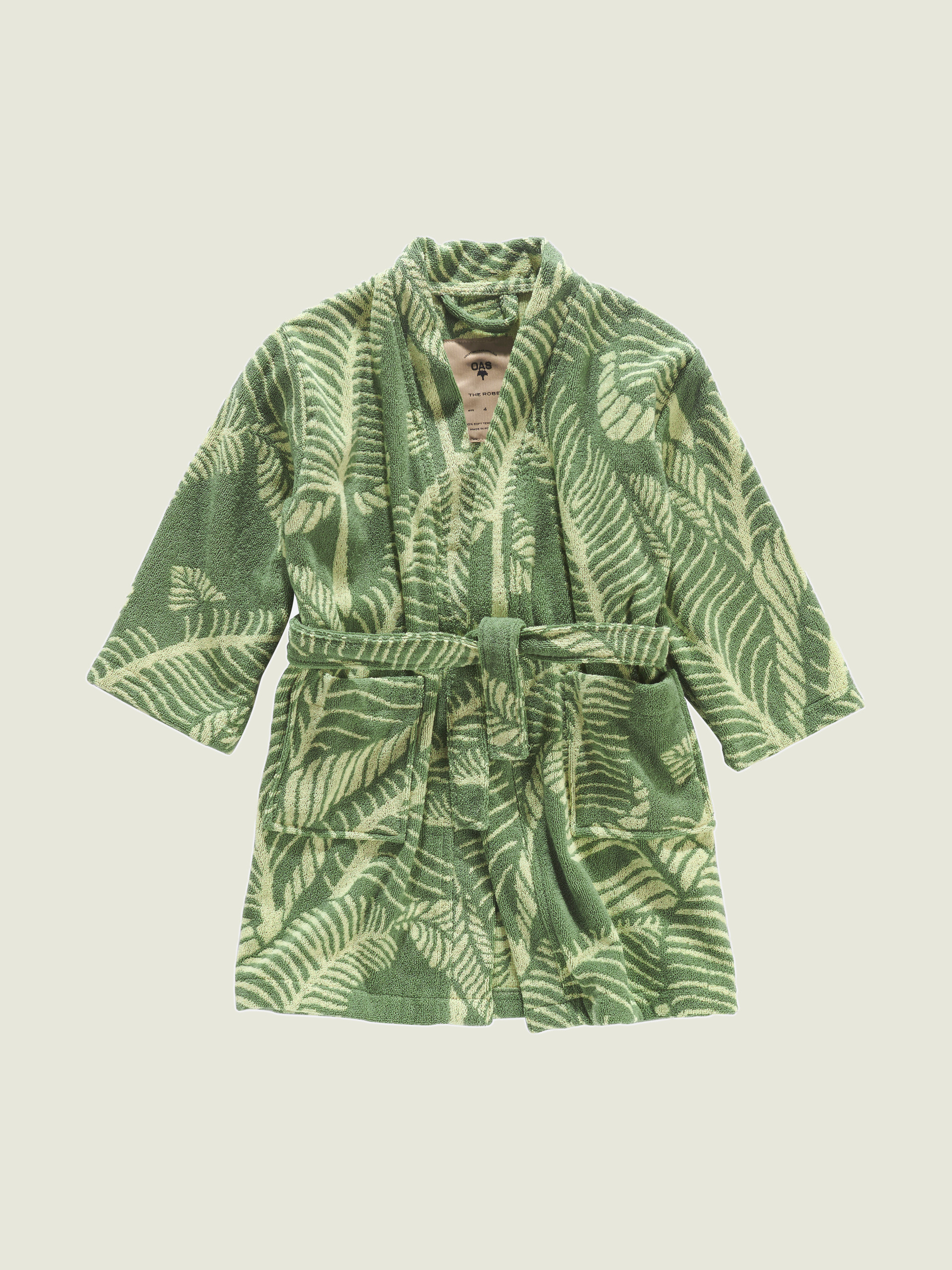 Kids Banana Leaf Robe