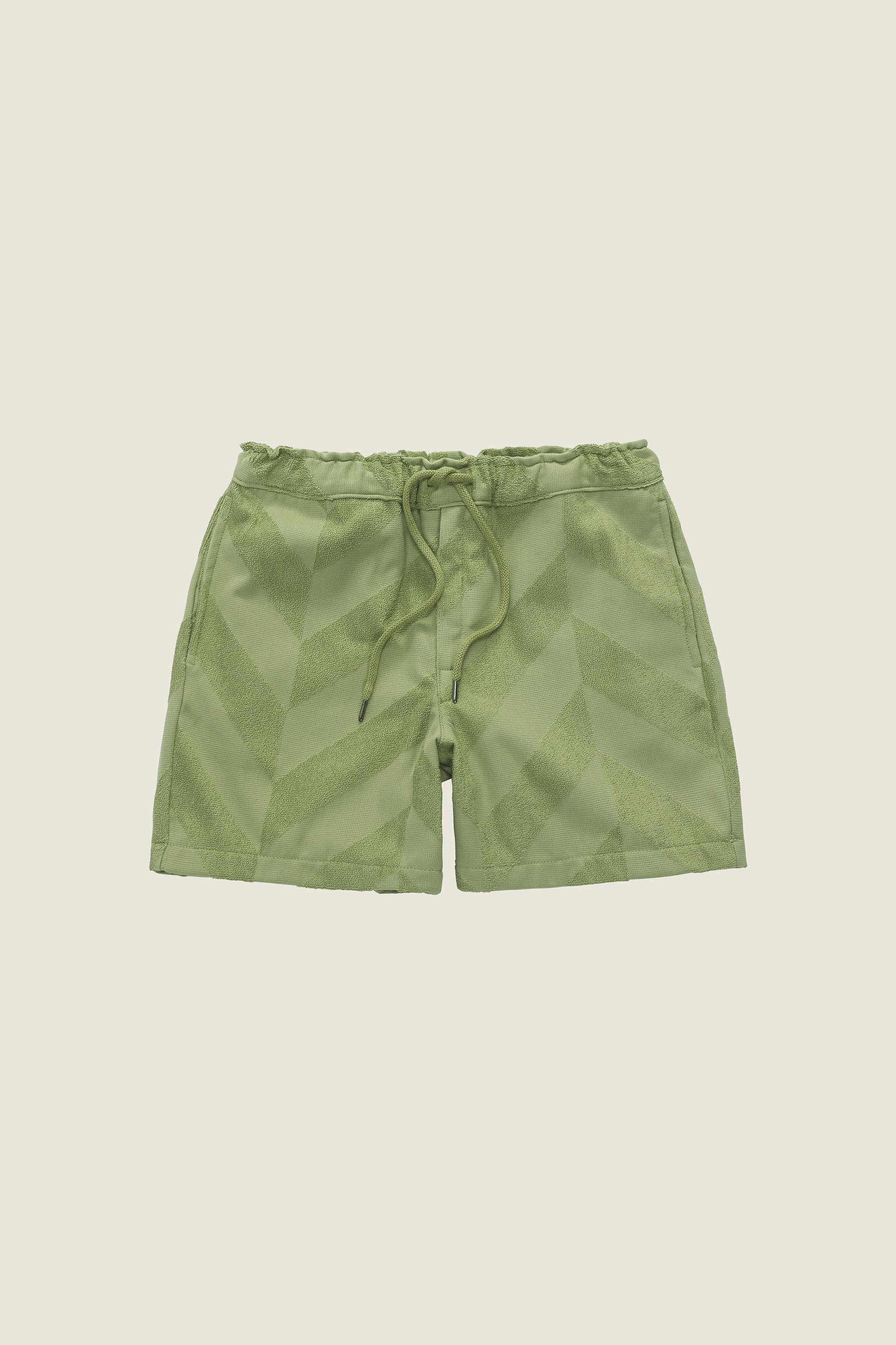 Sculpted Herring Terry Shorts
