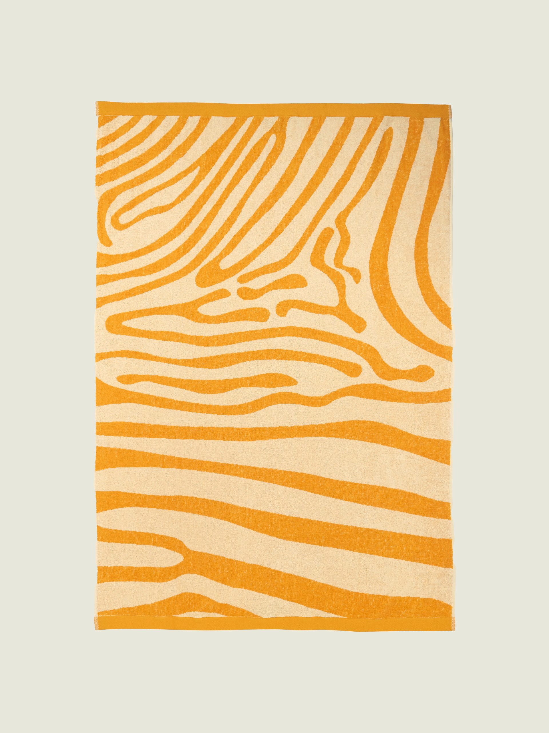 Yellow Maze Towel