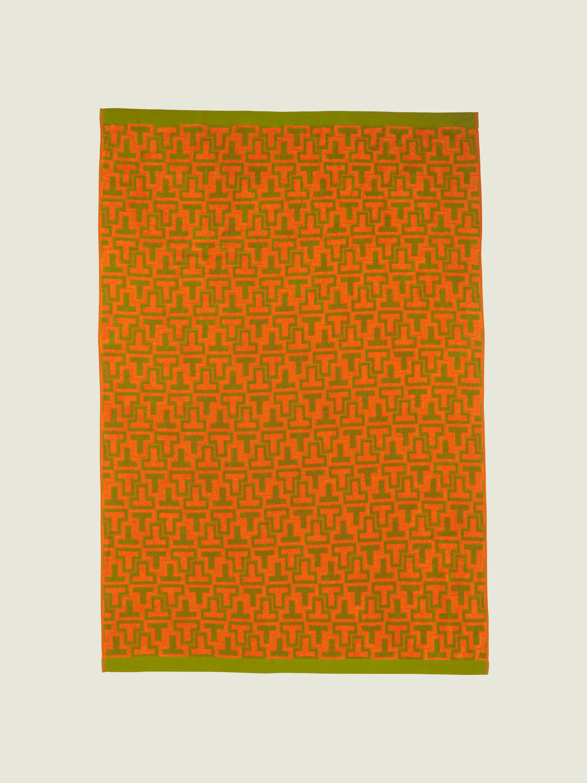 Orange End Towel