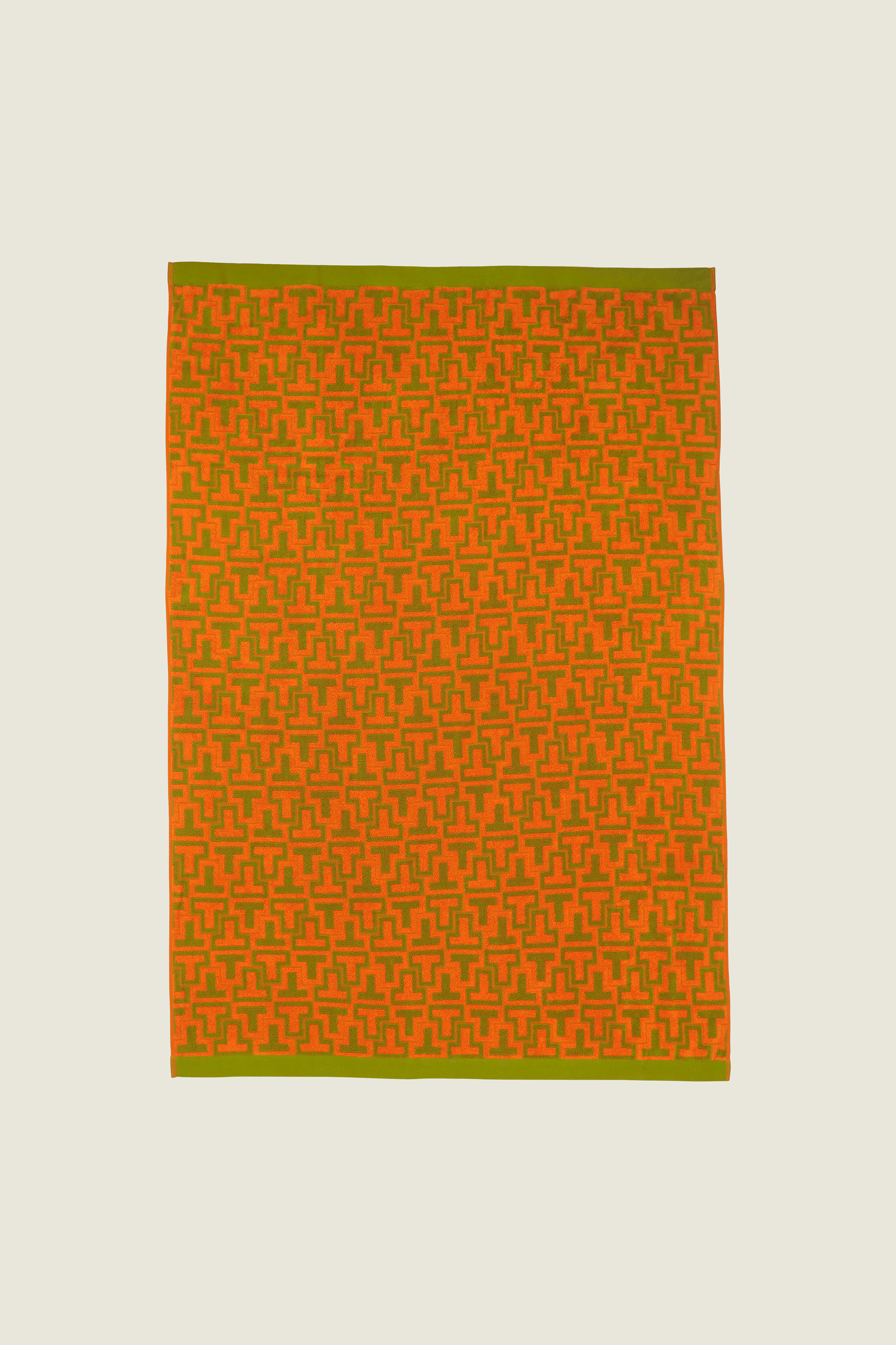 Orange End Towel