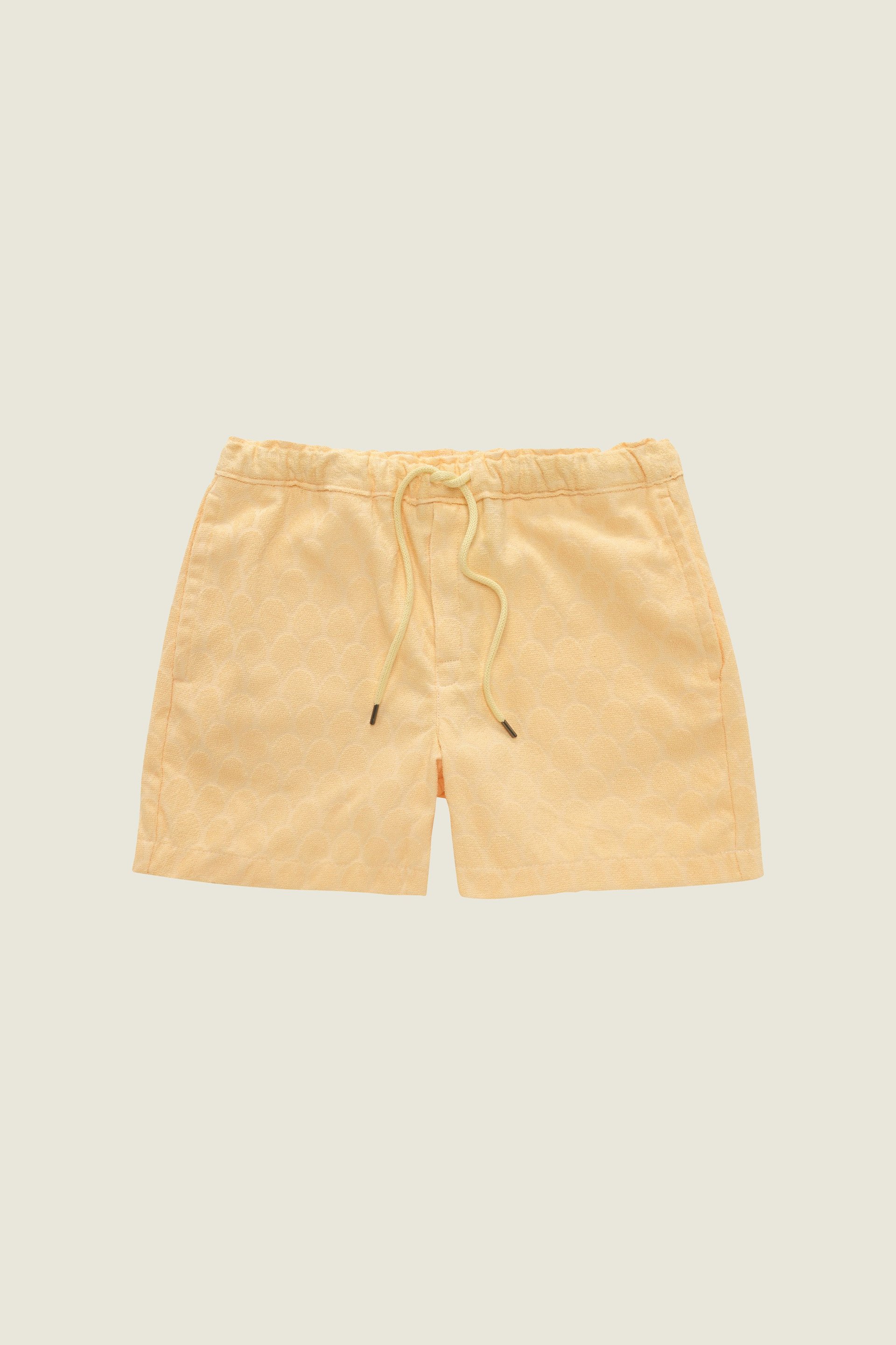 Beige Terry Shorts