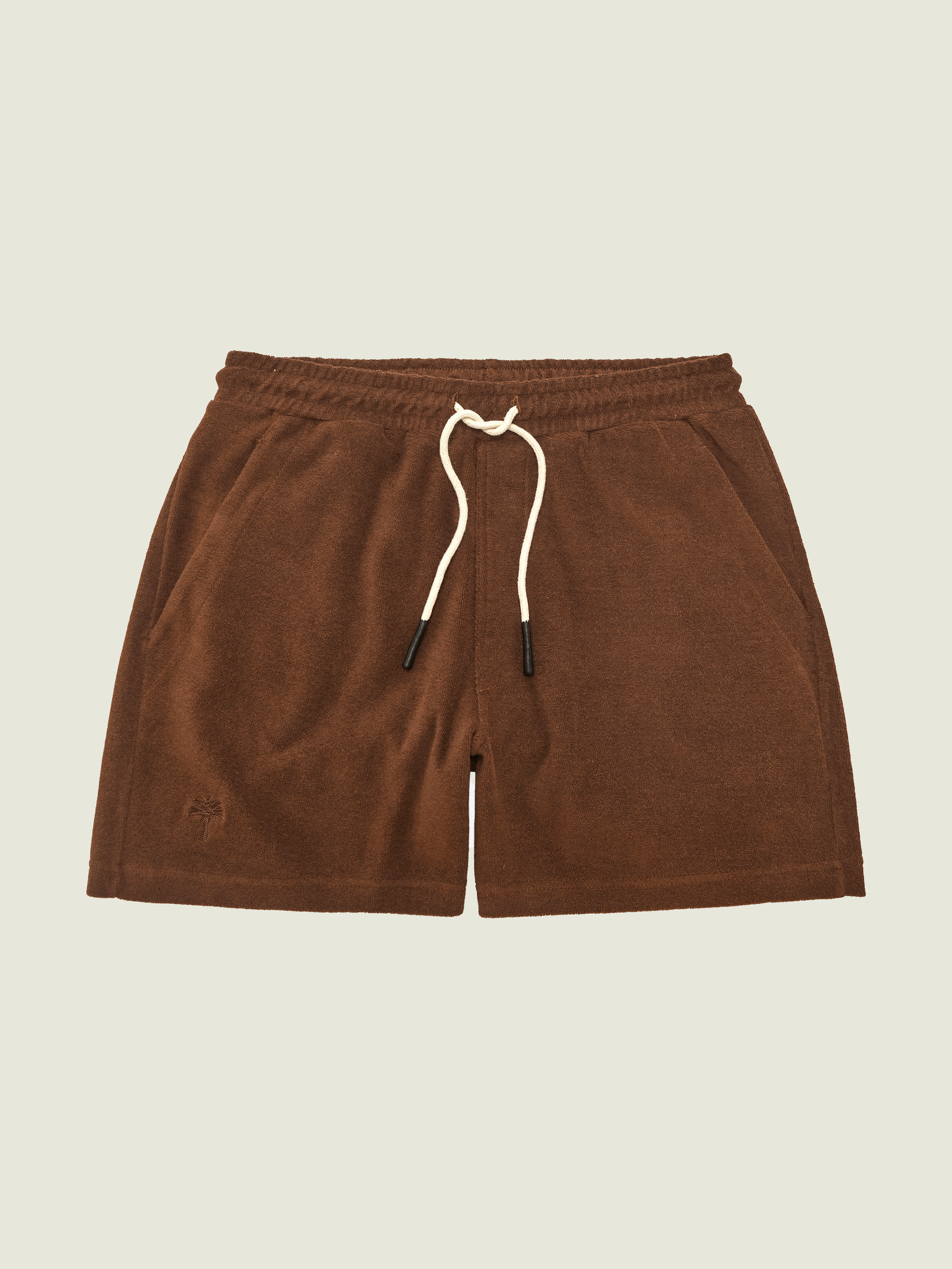 Brown Terry Shorts
