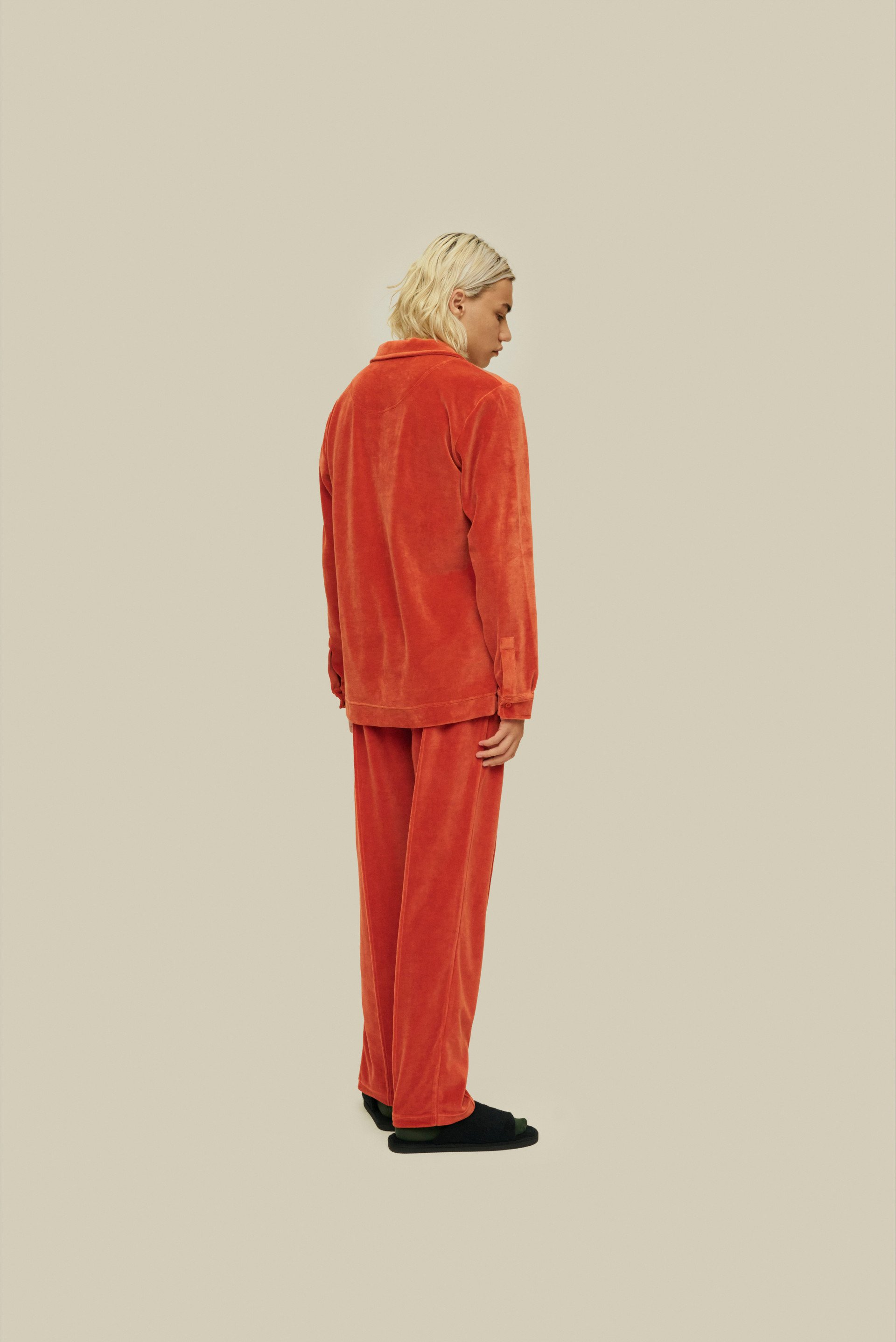Burnt Velour OAS Orange | Sleeve Long