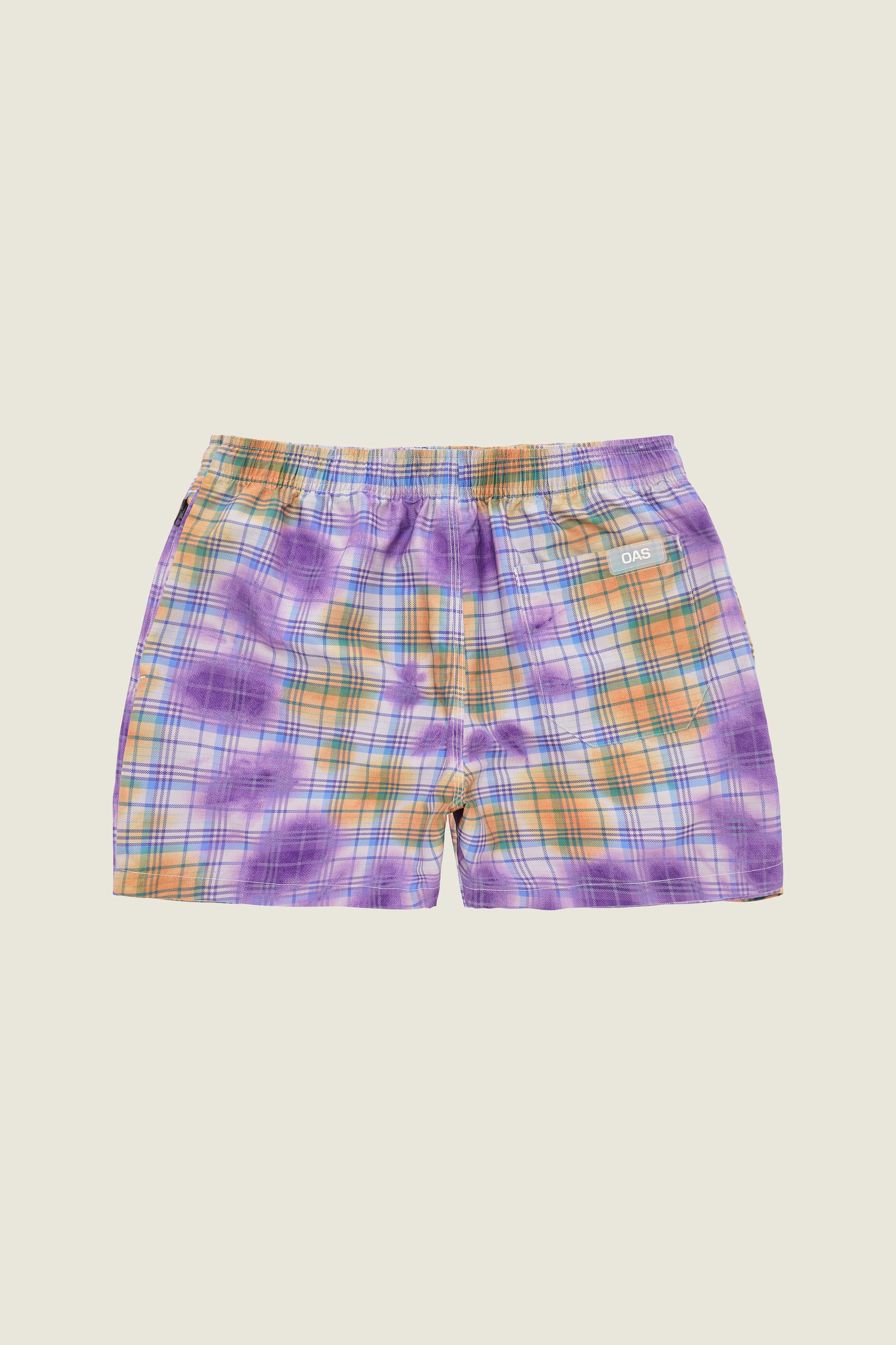 Tartan on sale swim shorts