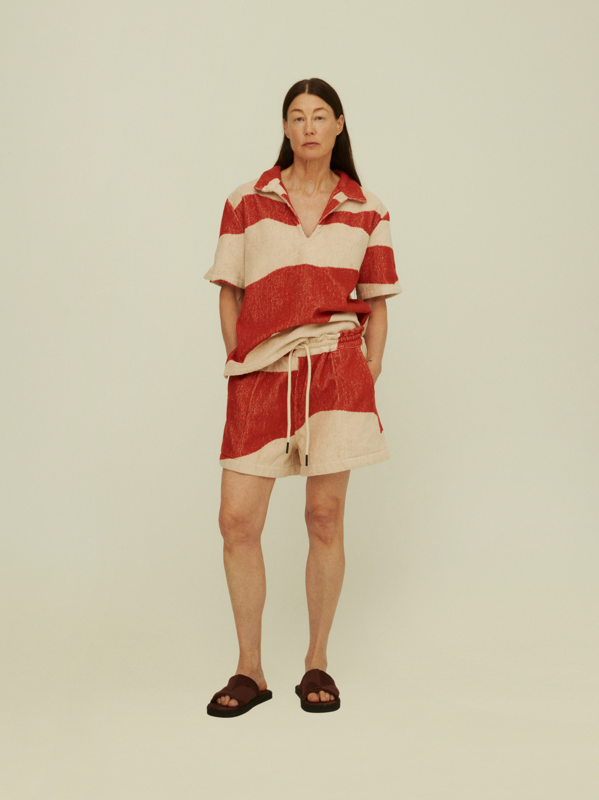 Amber Dune Drizzle Terry Shorts