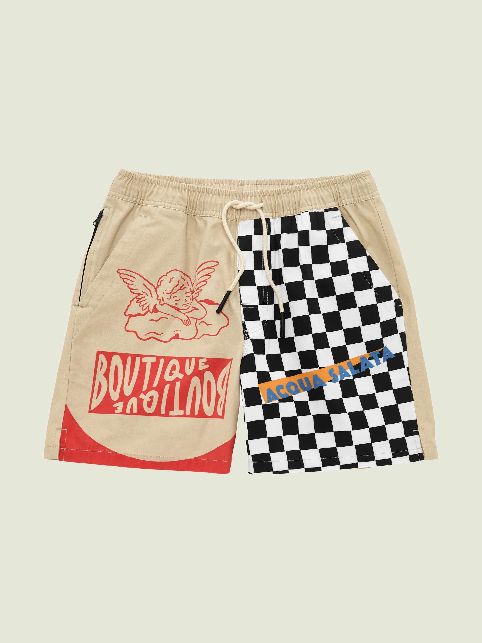 Chess Angel Canvas Shorts