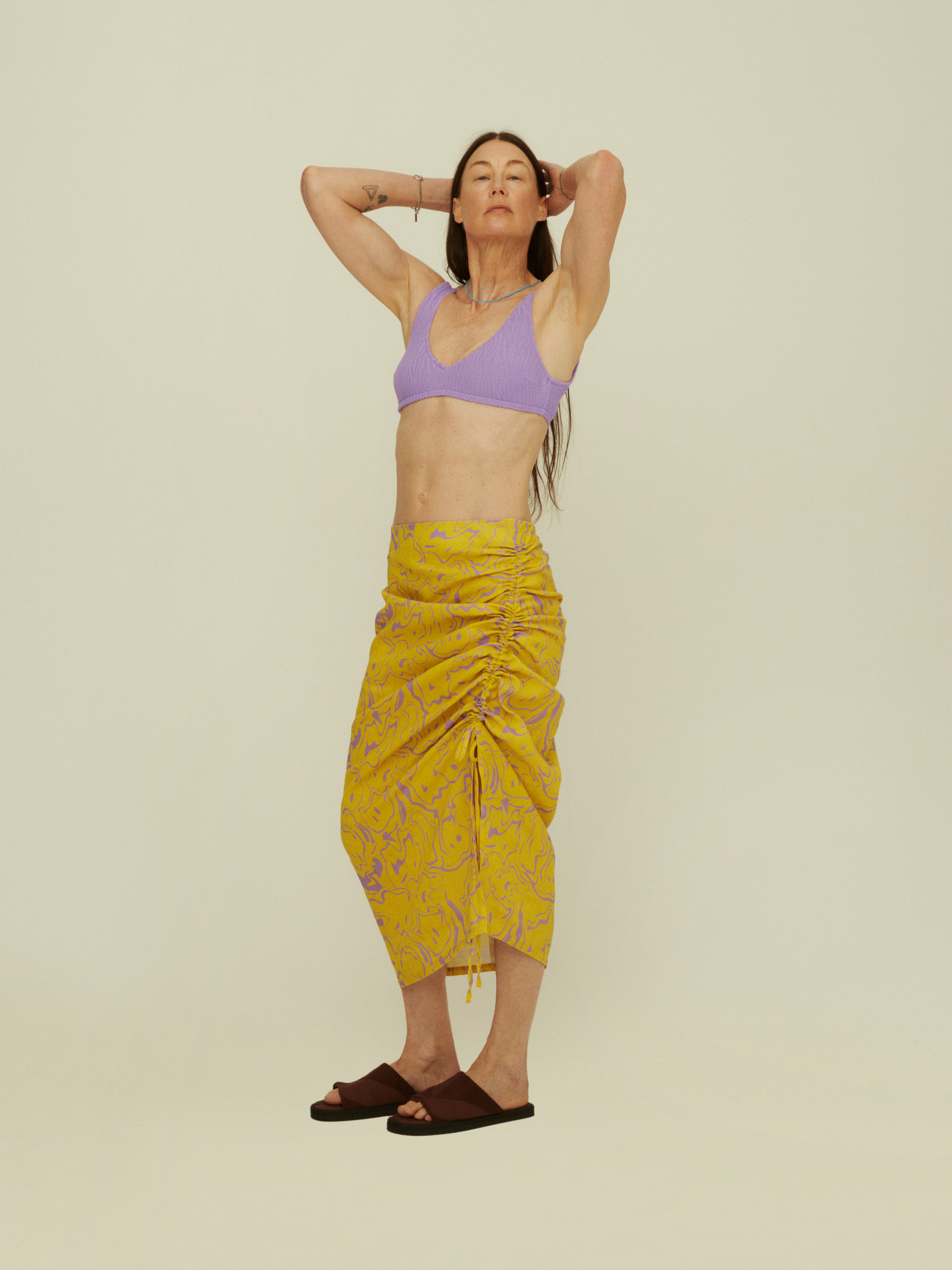 Mashed Lollo Linen Skirt