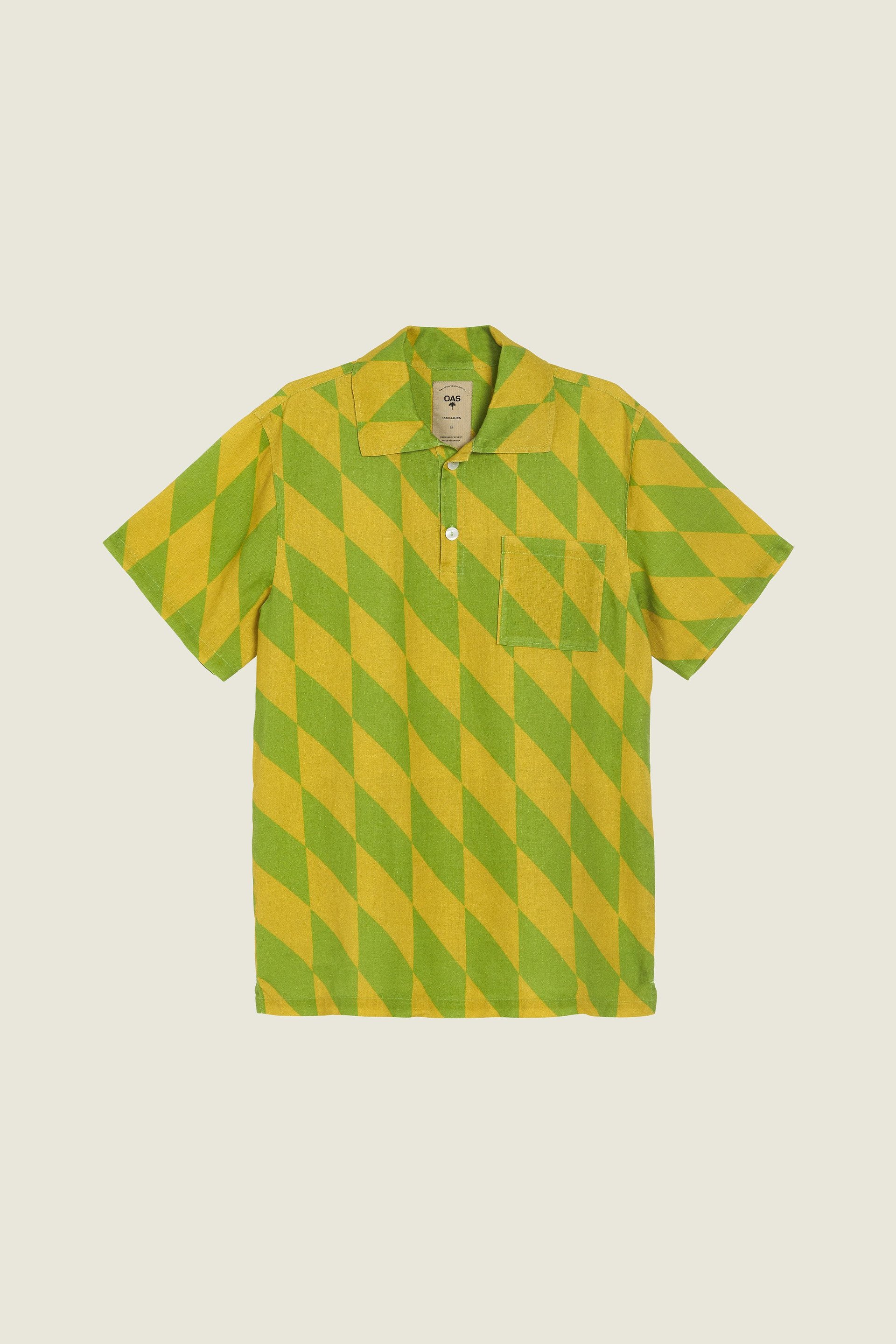 Lemon Snap Girona Linen Shirt