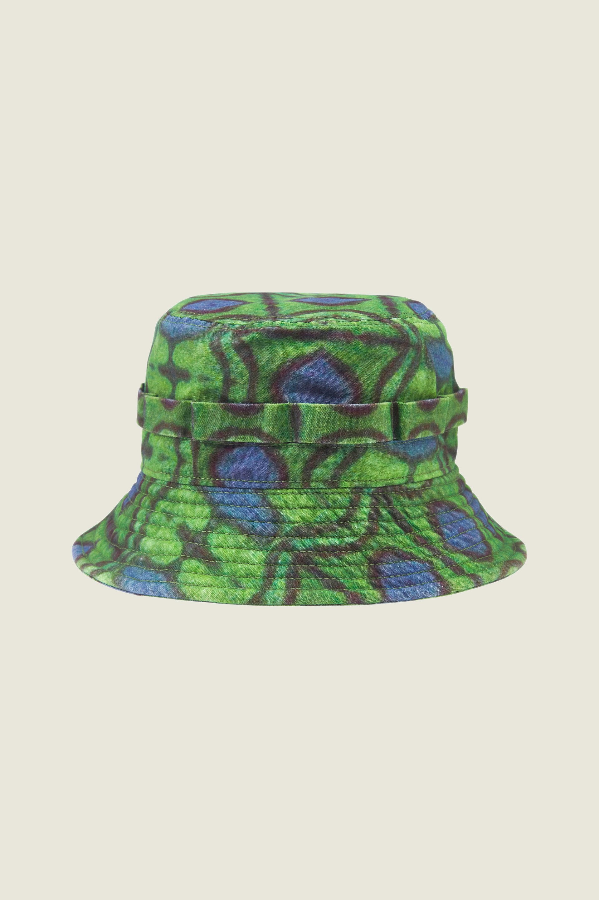 Emerald Blues Fisherman Canvas Hat | OAS