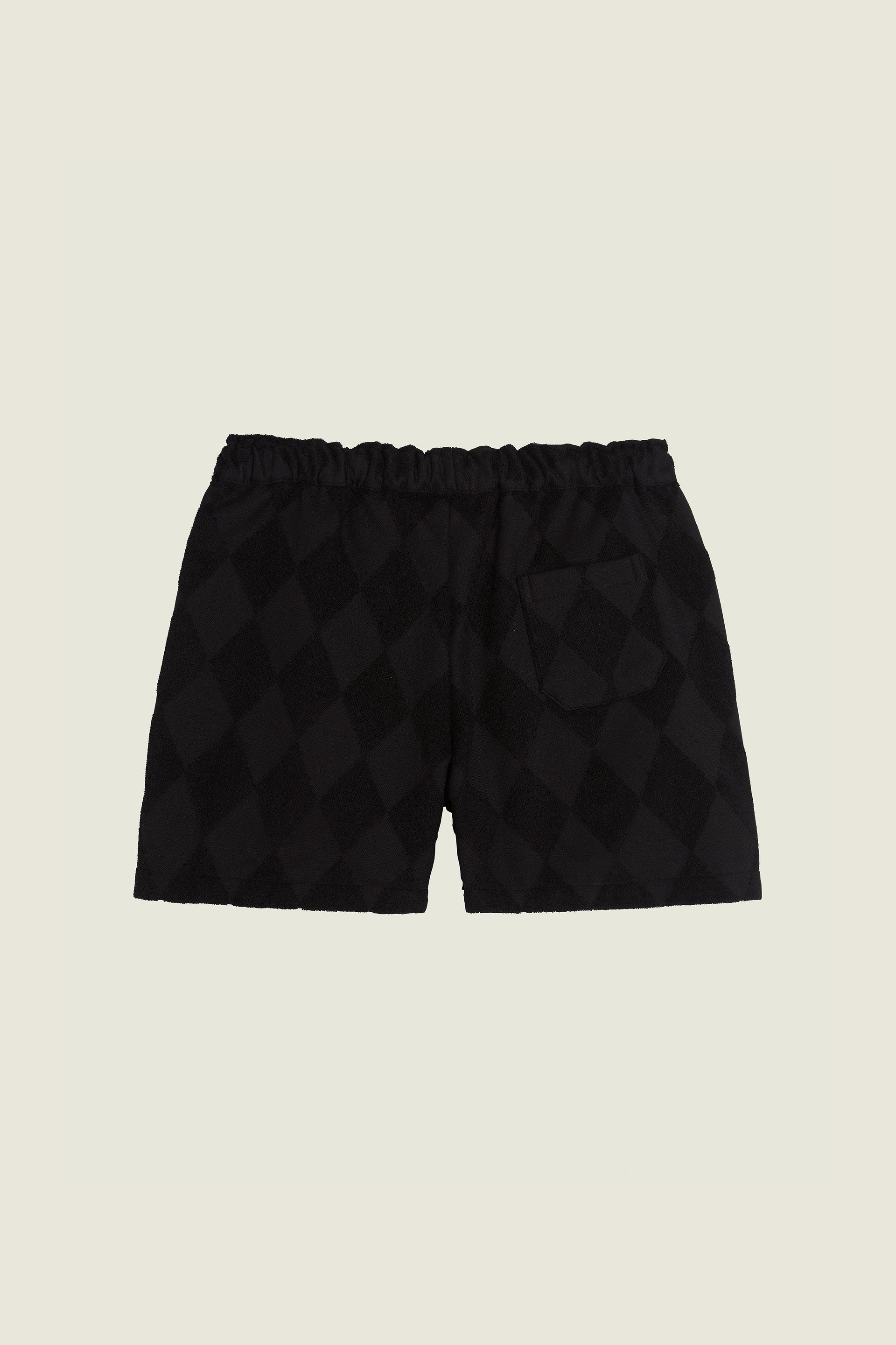pattern louis vuitton shorts black